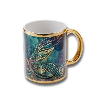 Keramický hrnek zlatý - Omluva