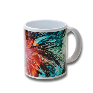 Keramický hrnek bílý - Hojnost