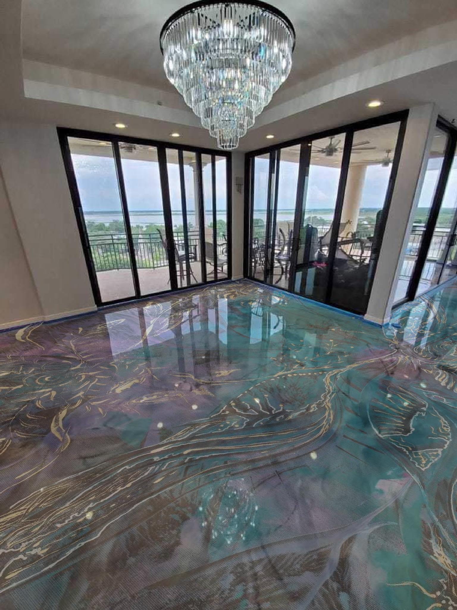 Návrhy na podlahy z pryskyřice