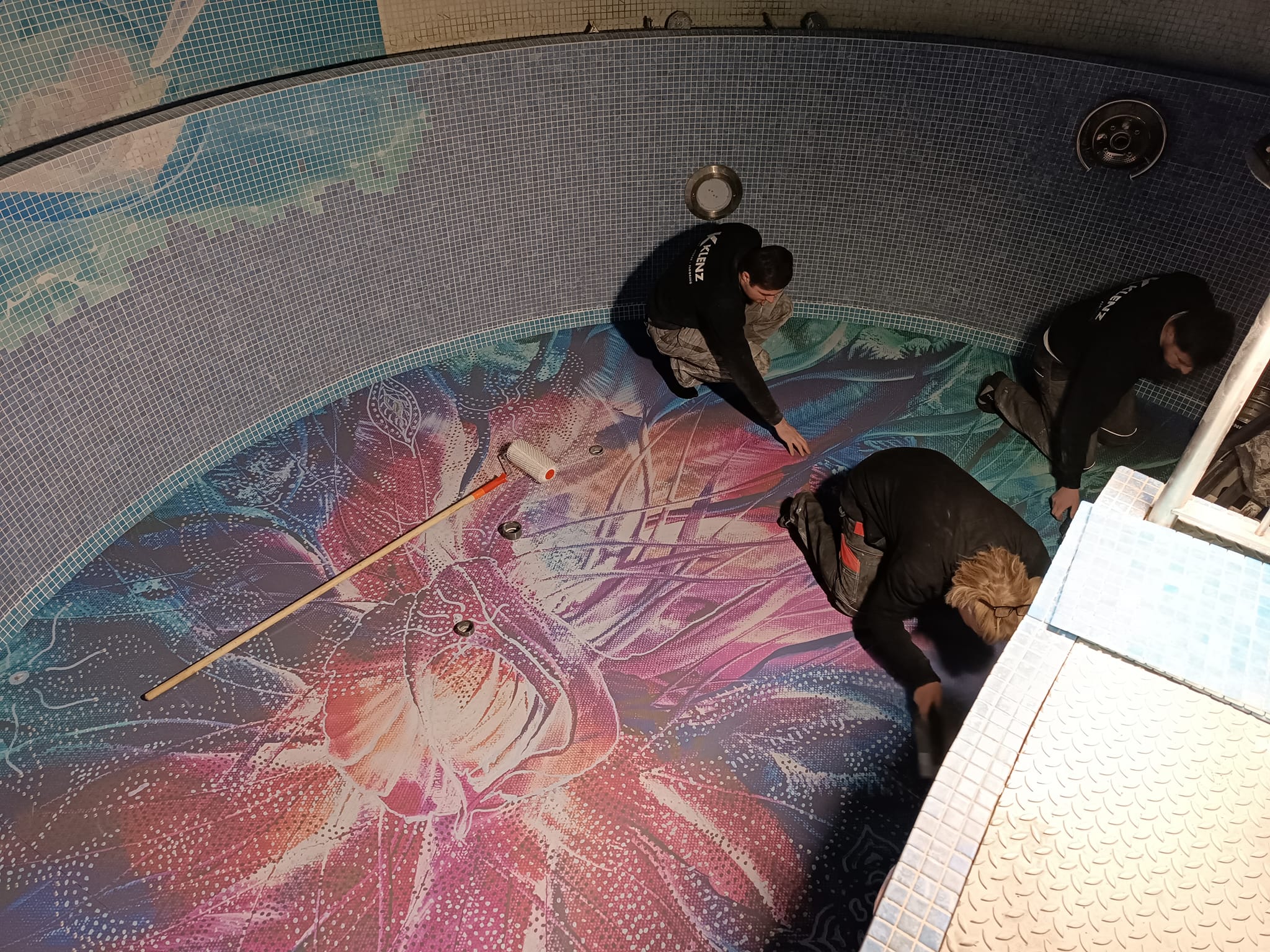 Dno bazénu do wellness - podlahy z pryskyřice - Obrázek 2