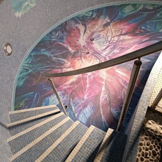 Dno bazénu do wellness - podlahy z pryskyřice