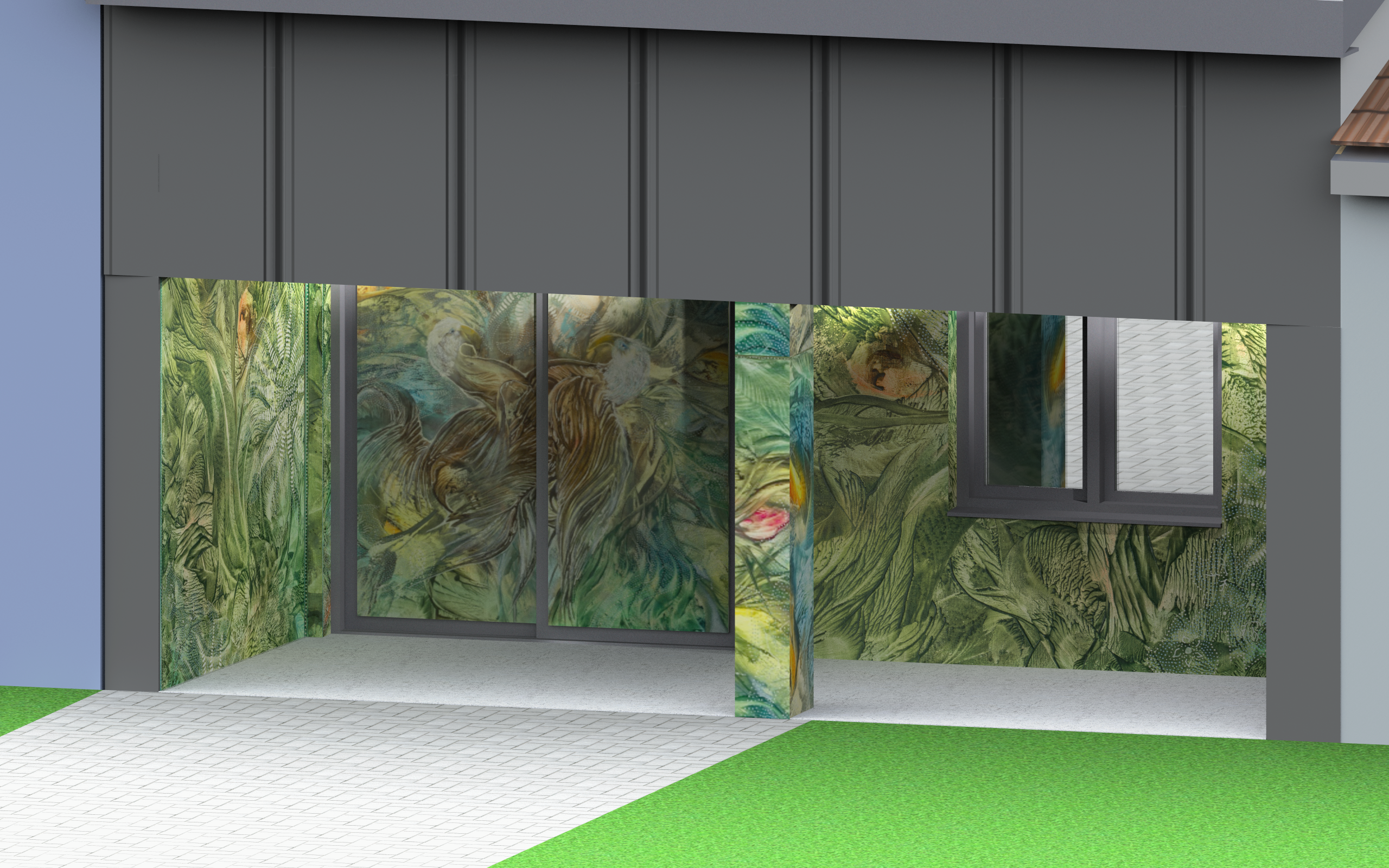 Sklokeramická fasáda Velké Bílovice - Obrázek 10