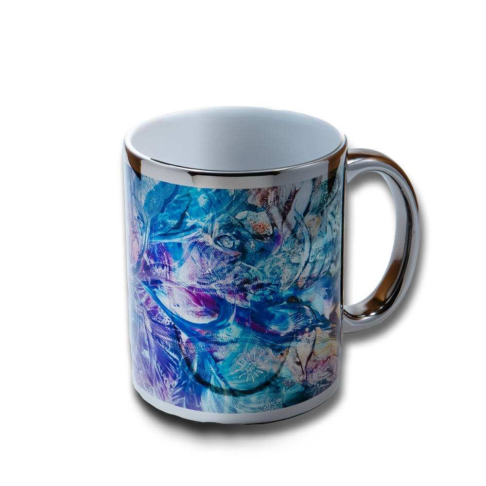 Keramický hrnek stříbrný - Medicína