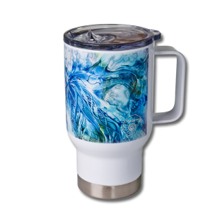 Bílý termohrnek - Atlantida