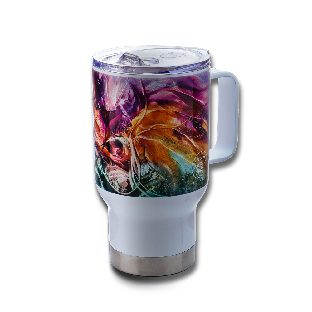 Bílý termohrnek - Zrození