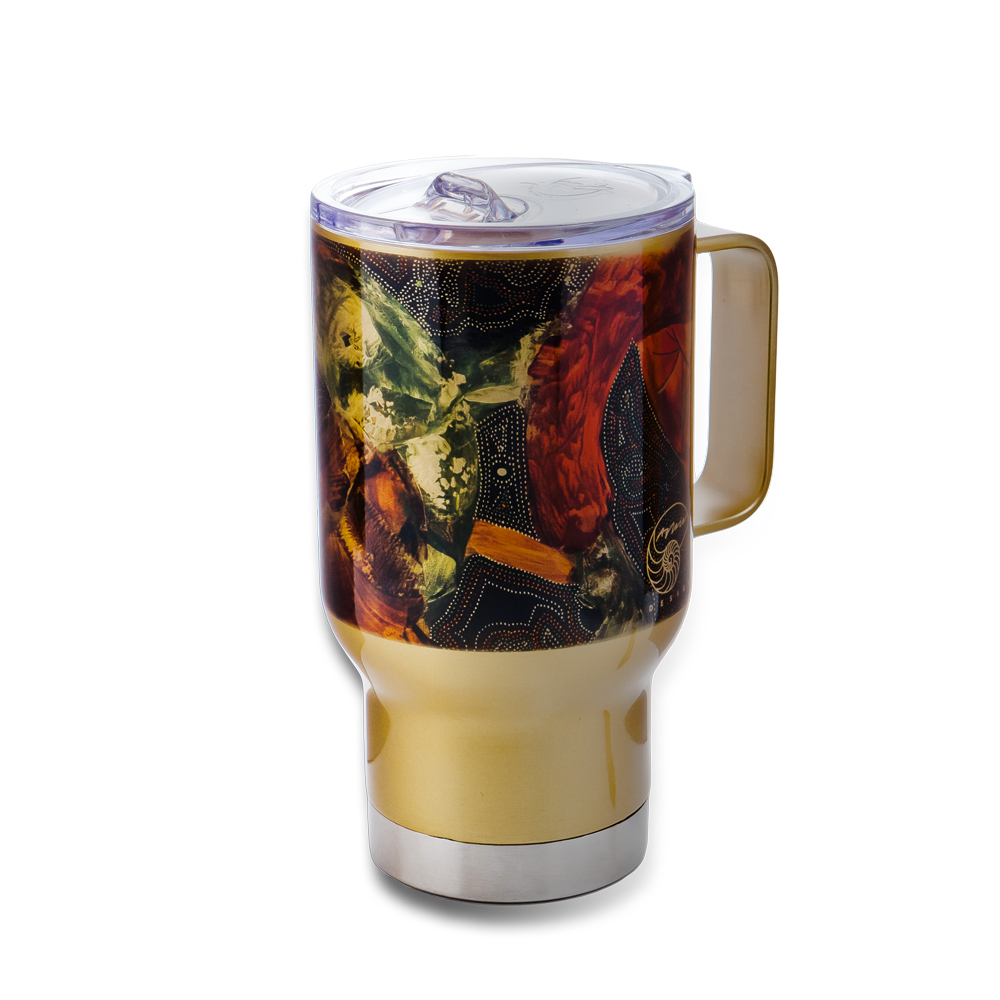 Zlatý termohrnek - Dubaj