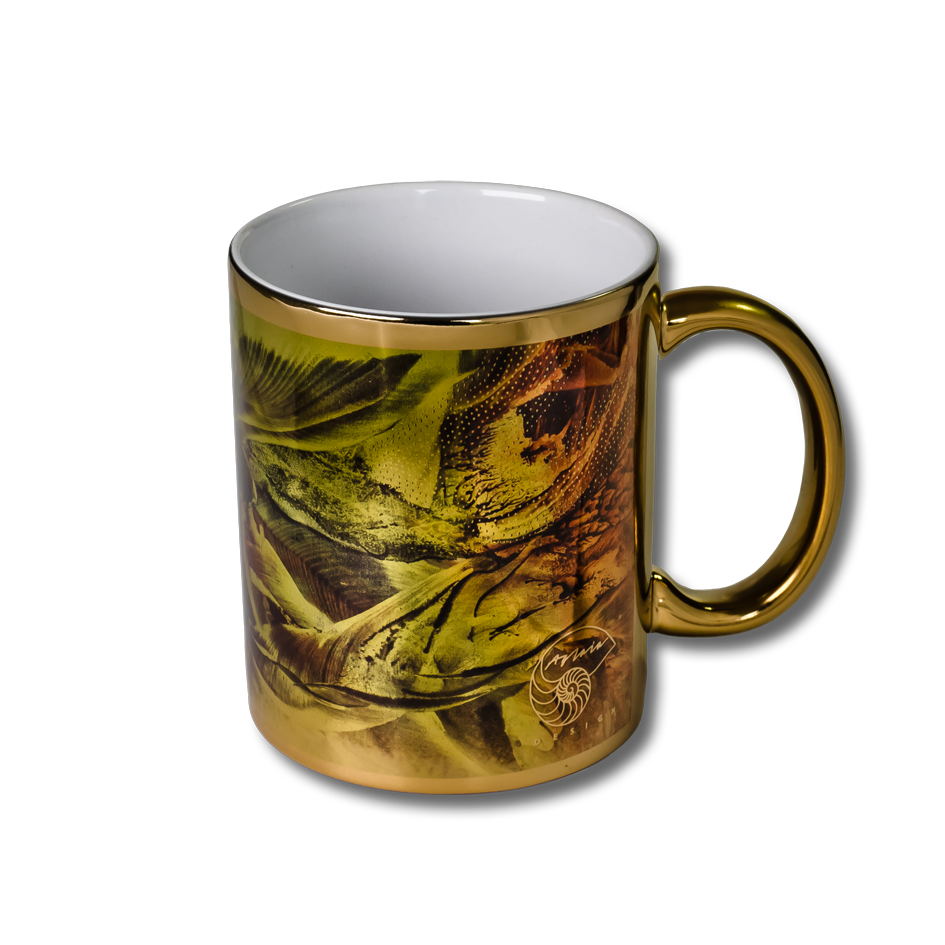 Keramický hrnek zlatý - Naděje