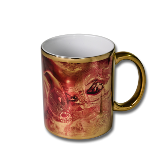 Keramický hrnek zlatý - Vyšší já